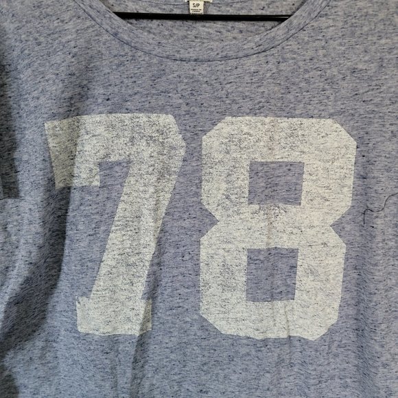 Vintage Style 70s I LOVE H81 78 Oversized Crop Top Size Small Forever 21 - Picture 5 of 12